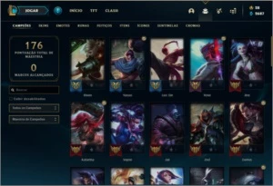 Conta Gold 3 - League of Legends LOL