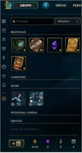 Conta - League of Legends LOL
