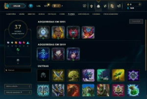 Unranked ocm 30 Champs e 4 Skins - League of Legends LOL