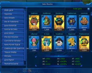 Conta - Digimon Master Online - Ladmo Alphamon - Digimon Masters Online