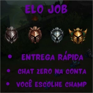ELO JOB- BARATO E RÁPIDO - League of Legends LOL