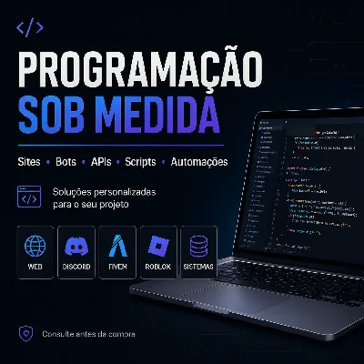 🚀 Desenvolvedor Full Stack | Faço seu Projeto, Bot, Site, S - Serviços Digitais