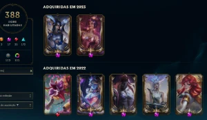 Conta top full dados, acompanha email de criação. - League of Legends LOL