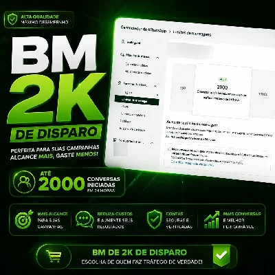 Bm 2K Disparo - Redes Sociais
