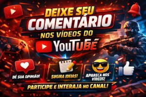 Comentários Personalizados em Vídeo - Brasileiros 🇧🇷 - Redes Sociais