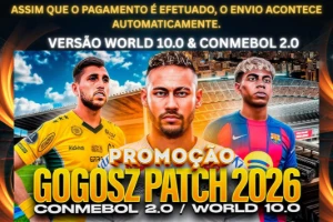 PES 21 + GOGOSZ PATCH World v10.0 + Conmebol v2.0 PES 2021. - eFootball PES