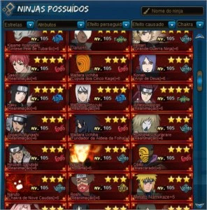 Conta Naruto Online  286k FC - Outros