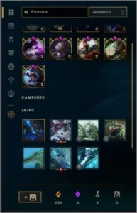Conta PLATINA, 84 Campeões, 32 Skins - League of Legends LOL