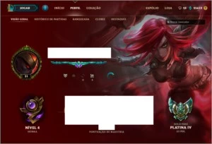 Conta PLATINA, 84 Campeões, 32 Skins - League of Legends LOL