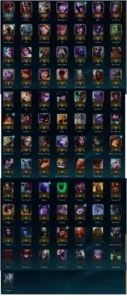 Conta PLATINA, 84 Campeões, 32 Skins - League of Legends LOL