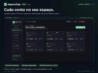 AqueceZap FULL - Aquecimento de Contas  [conteúdo removido] App para Windows - Outros