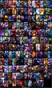 Conta LoL, Diamond, 154 skins. Todas vitoriosas desde S4 - League of Legends