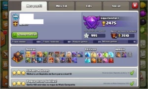 CV9+CV10 FULL PROMOÇÃO! - Clash of Clans