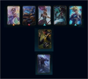 CONTA LEAGUE OF LEGENDS COM 7 LENDAS 3 ESTRELAS TFT LOL