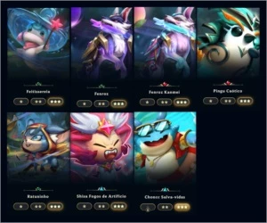 CONTA LEAGUE OF LEGENDS COM 7 LENDAS 3 ESTRELAS TFT LOL