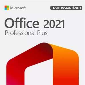 KEY Pacote Office 2021 Pro Plus Licença Original Vitalício - Softwares e Licenças