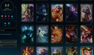 CONTA LOL- LVL 234 - 155 Champions - 64 Skins - FULL ACESSO - League of Legends