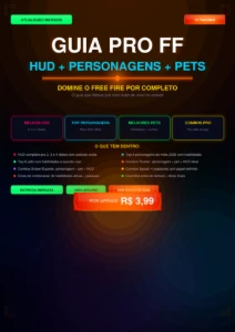 HUD + Combo FF 2026 | Personagens + Pets + Capa Impossivel - Free Fire