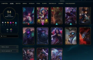 [Entrega Automática] Lol Prata, 94 Skins, Skins Ultimate, Mí - League of Legends