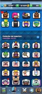 Vendo conta Clash Royale nível 14.