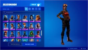 Conta de fortnite S3 com Minty , Rogue Spider entre outros