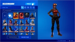 Conta de fortnite S3 com Minty , Rogue Spider entre outros