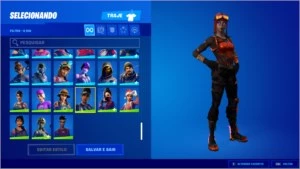 Conta de fortnite S3 com Minty , Rogue Spider entre outros