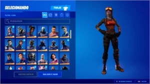Conta de fortnite S3 com Minty , Rogue Spider entre outros