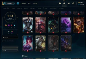 Conta Lol + Valorant - League of Legends