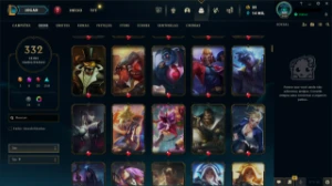 Conta League Of Legends ( 332 Skins ) Lv 349 LOL