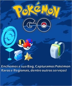 Serviços Pokémon GO (Itens, Troca, Captura) - Pokemon GO