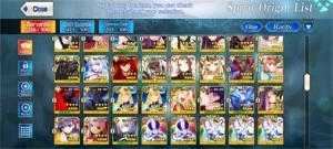 Conta Fate Grand Order NA 38 SSR