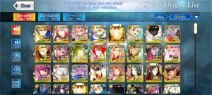 Conta Fate Grand Order NA 38 SSR