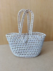 Sacolinha de Palha Infantil - Artesanato e Personalizados