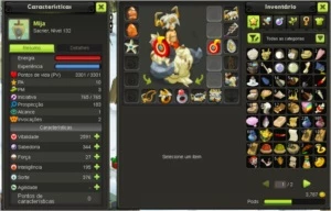 SACRIER LVL 132 (SERVER BRUTAS) - Dofus