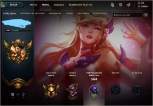 CONTA LOL GOLD2 105 CHAMPS 41 SKINS - League of Legends