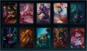 CONTA LOL GOLD2 105 CHAMPS 41 SKINS - League of Legends