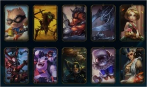 CONTA LOL GOLD2 105 CHAMPS 41 SKINS - League of Legends