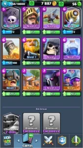 Nivel 9 com 7 Lendarias (Troca de nick Disponivel) - Clash Royale
