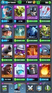 Nivel 9 com 7 Lendarias (Troca de nick Disponivel) - Clash Royale