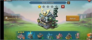 CONTA LORDS MOBILE COM ELITE E LOJA