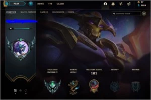 League of Legends conta  lvl 30+ gold 1 LOL