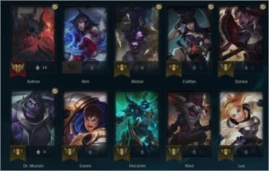 League of Legends conta  lvl 30+ gold 1 LOL