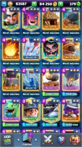 Conta  Clash Royale full