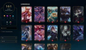 Conta Ouro 3 Lol 160 Skins - League of Legends