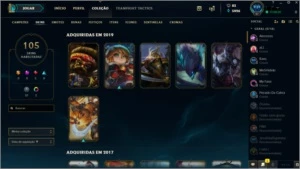 Conta Ouro 2 - League of Legends LOL