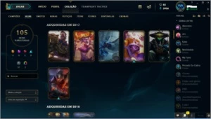 Conta Ouro 2 - League of Legends LOL