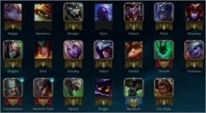 Conta Diamante 3 League Of Legends - 55 Campeões 11 Skins LOL