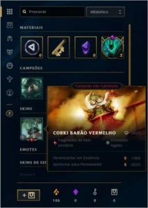 Conta Diamante 3 League Of Legends - 55 Campeões 11 Skins LOL