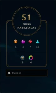 Conta Prata II com 87 campeões e 51 skins - League of Legends LOL